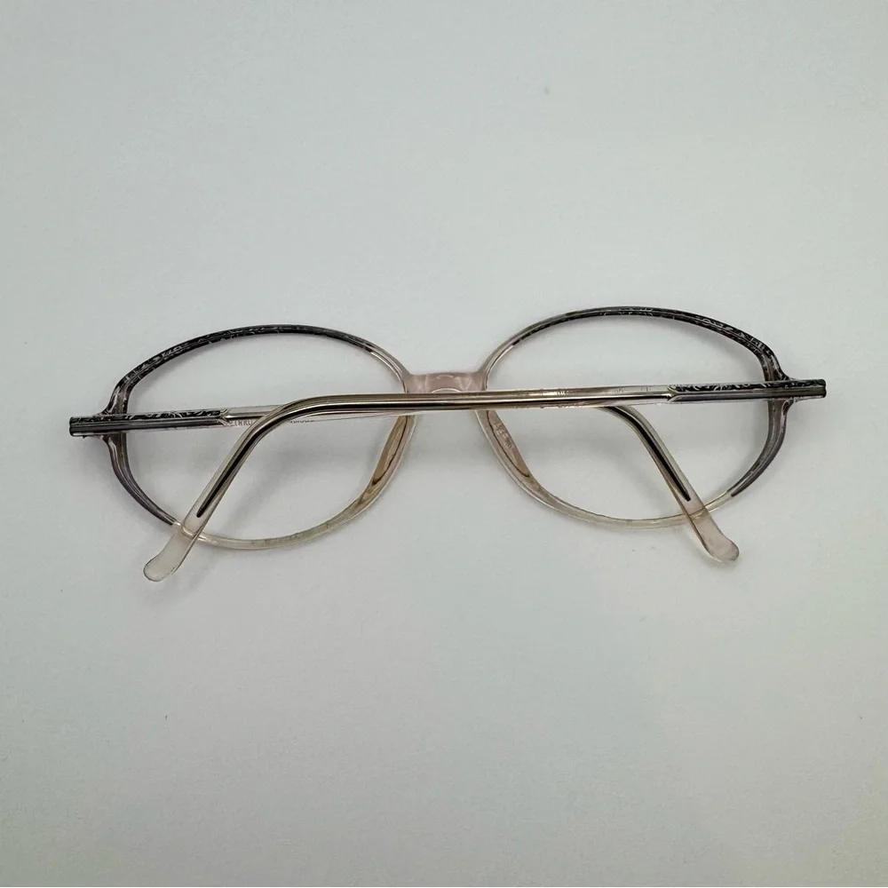 Silhouette SPX M1911 55-14-135 Black and Tan Oval Glasses
